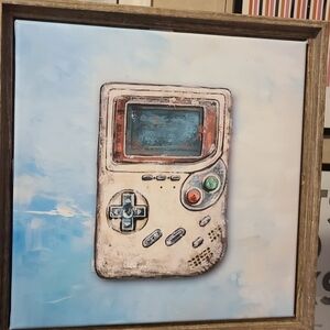 4 pc Set Retro Gaming Canvas Prints